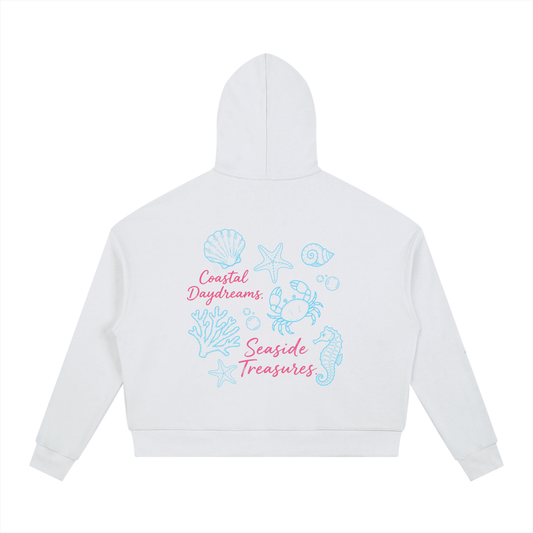 Contrast Drawstring Hoodie